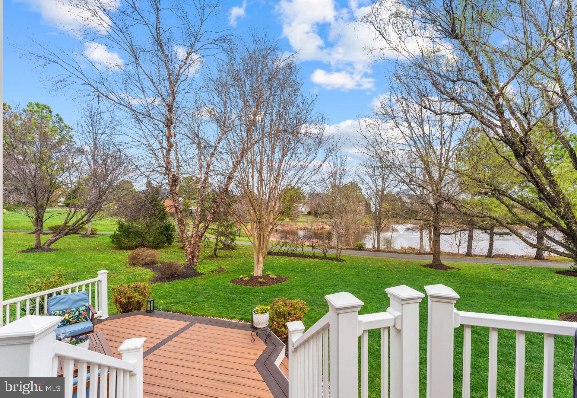 6913 Bitterroot Court Gainesville, VA 20155 - Photo 6 of 56 Deck view to pond
