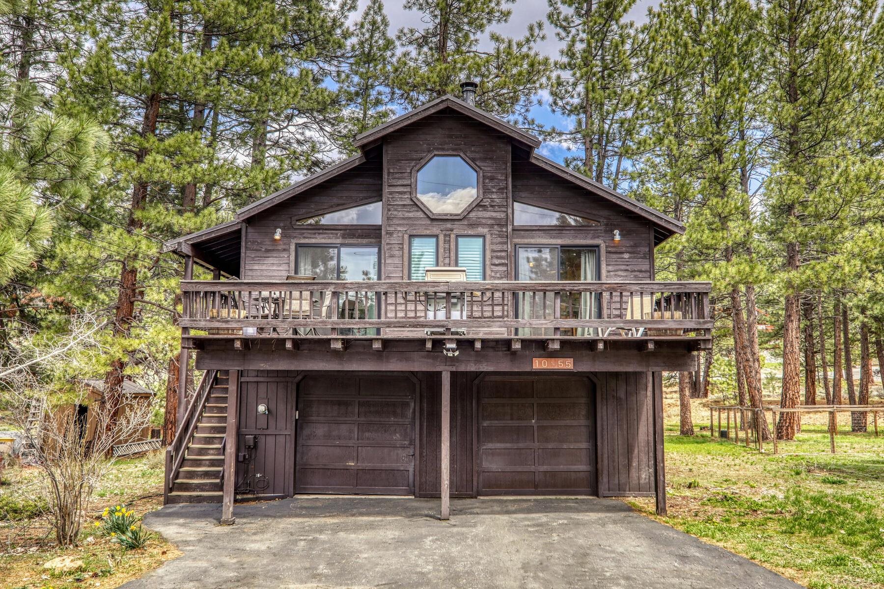 10455 Regency Circle Truckee, CA 96161 - Photo 2 of 28 a view of a house with a balcony and entertaining space