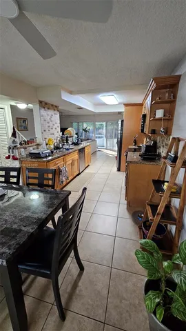 a view of an empty room with stairs