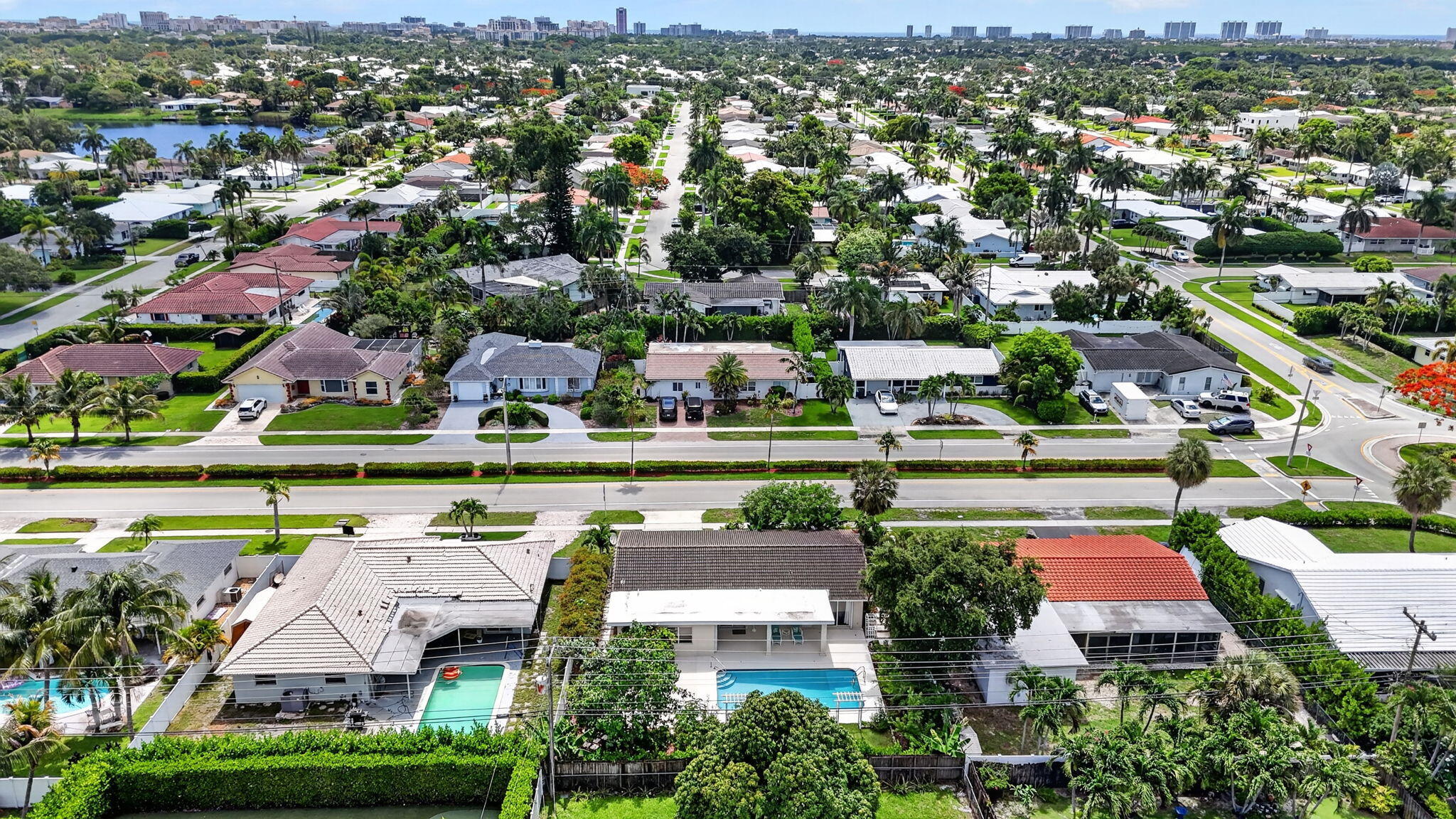 1207 Southwest 12th Avenue Boca Raton, FL 33486 - Photo 39 of 41 Aerial View