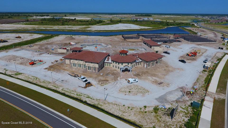 3094 Hummingbird Way Melbourne, FL 32940 - Photo 9 of 35 an aerial view of a house with a ocean view