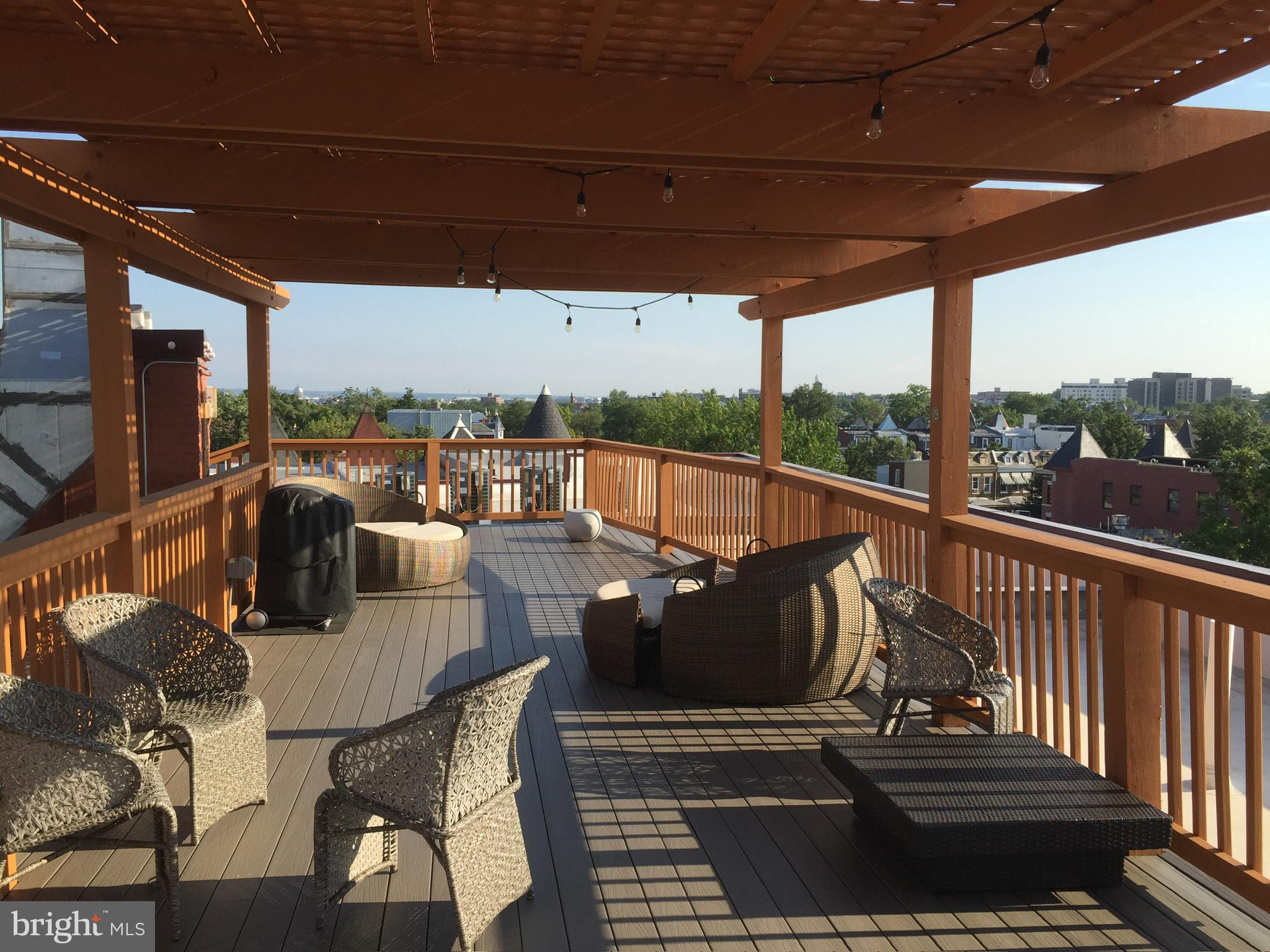 1020 Monroe Street Northwest, Unit 204 Washington, DC 20010 - Photo 19 of 30 a view of balcony with furniture