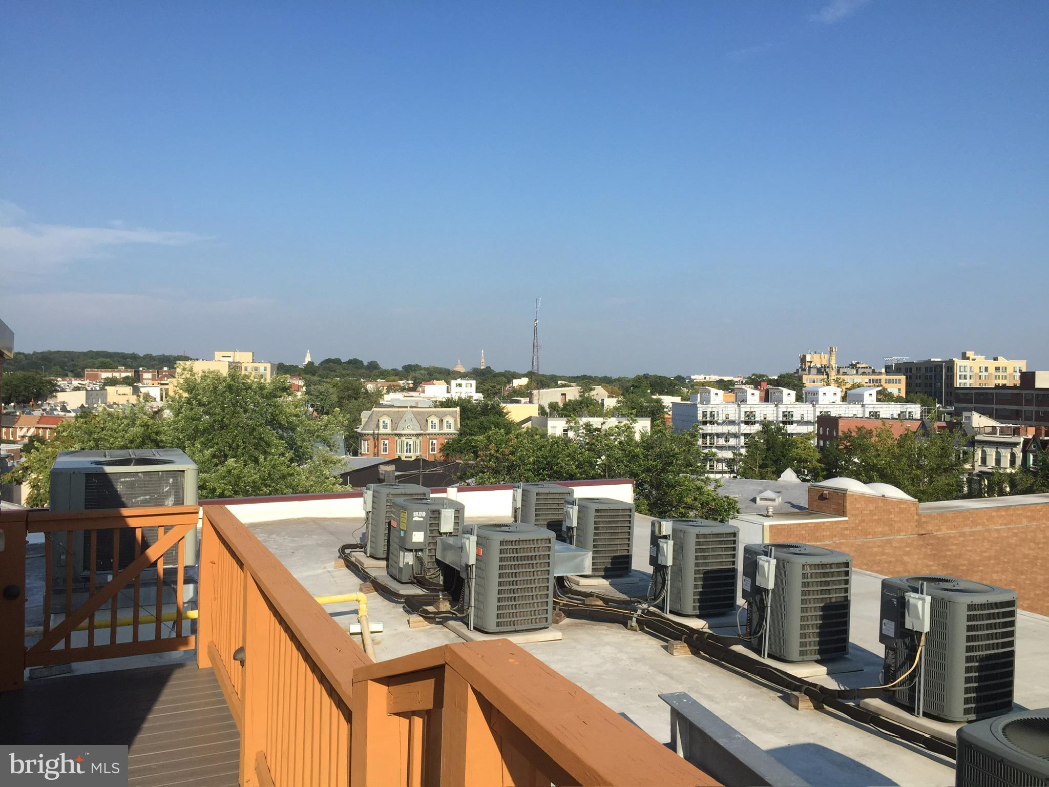 1020 Monroe Street Northwest, Unit 204 Washington, DC 20010 - Photo 20 of 29 a view of a balcony with city view