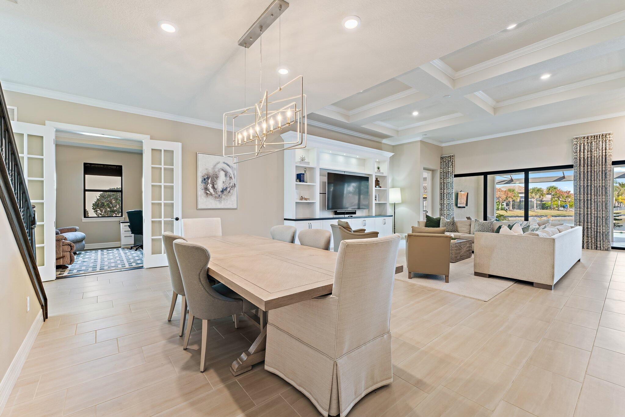 125 Indigo River Point Jupiter, FL 33478 - Photo 26 of 46 Living Room into Office / Den