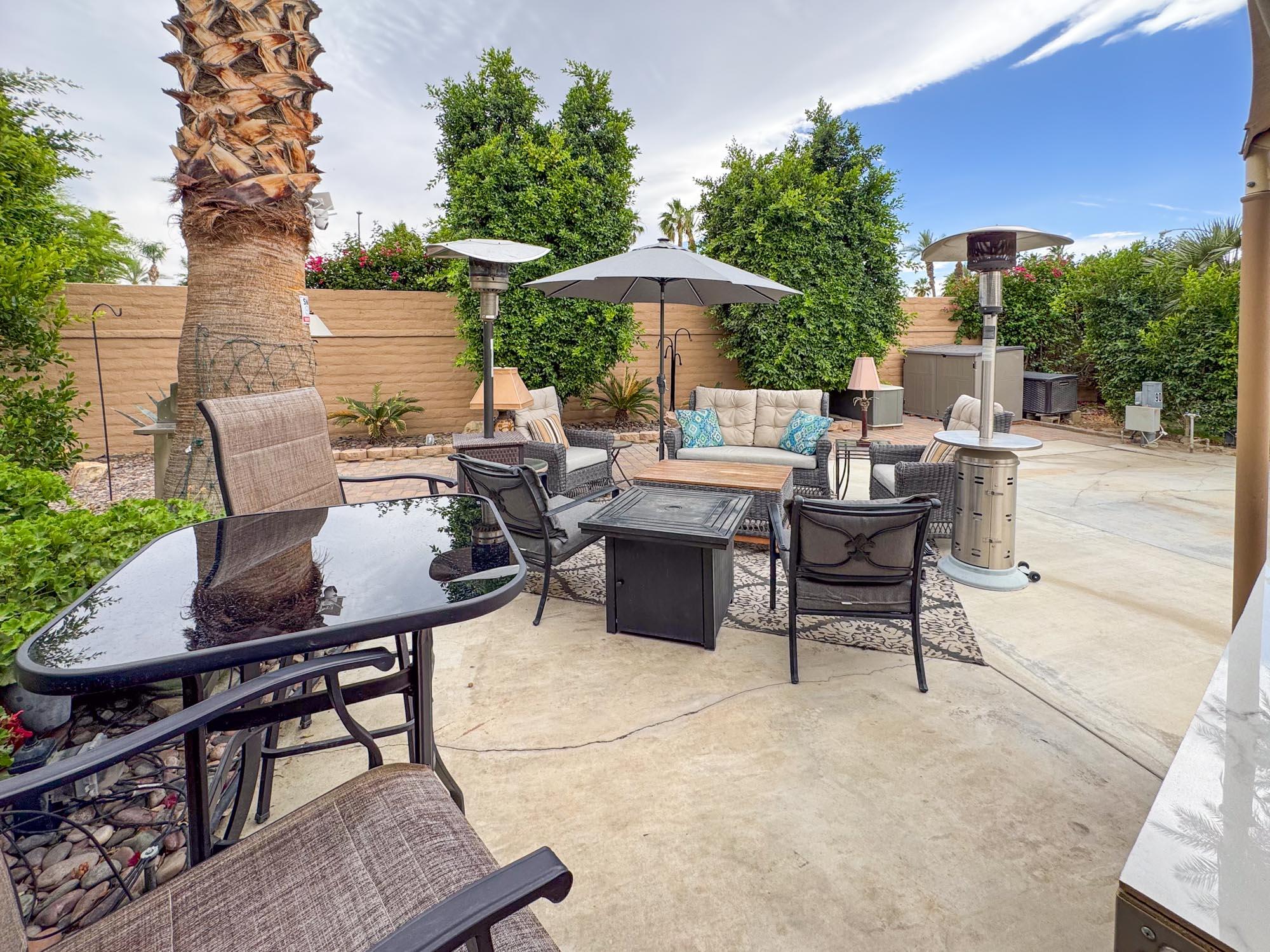 80394 Ave 48, Unit 90 Indio, CA 92201 - Photo 6 of 29 a view of a patio with furniture