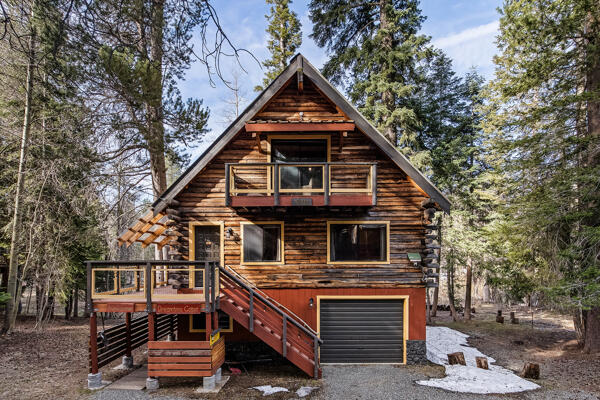 front of cabin