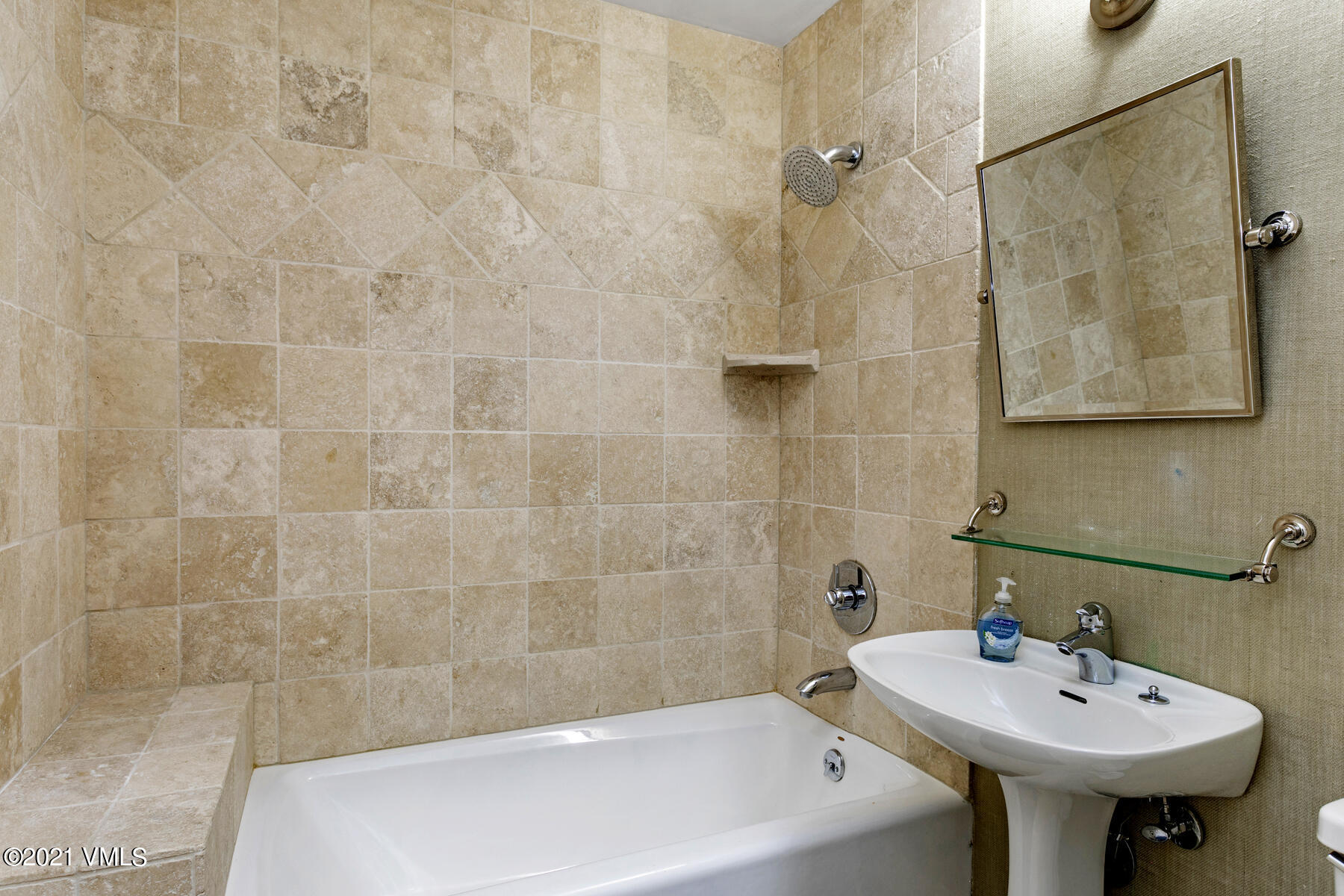 850 Eagle Drive Eagle-Vail, CO 81620 - Photo 40 of 44 a bathroom with a sink and mirror