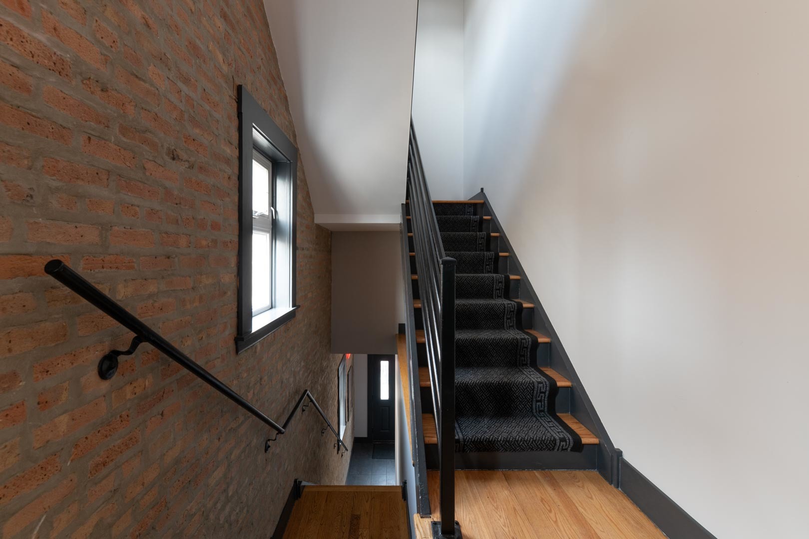 1303 West Flournoy Street, Unit 2F Chicago, IL 60607 - Photo 13 of 16 a view of entryway and hall with wooden floor