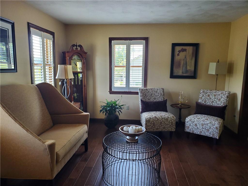 1760 Parkwood Road Indiana, PA 15701 - Photo 13 of 25 a living room with furniture and a wooden floor