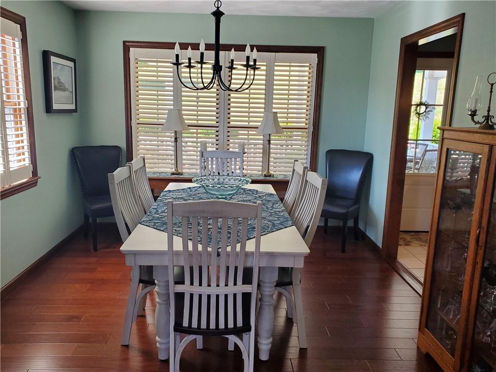 1760 Parkwood Road Indiana, PA 15701 - Photo 10 of 25 a view of a dining room with furniture window and wooden floor