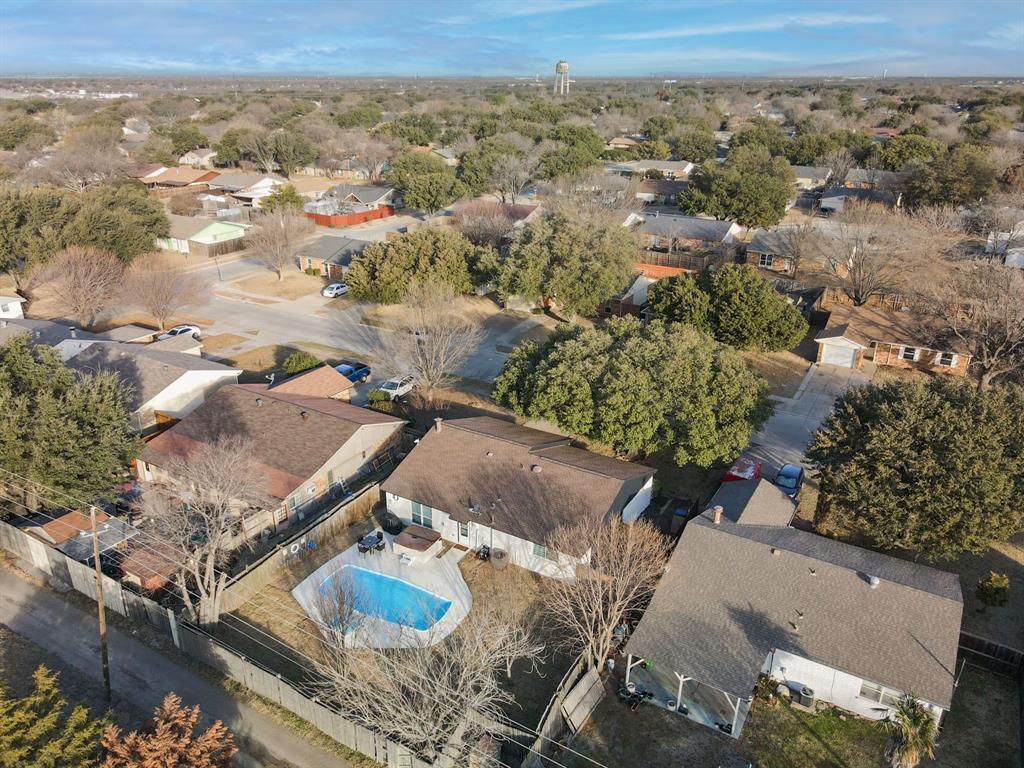 5112 Arbor Glen Road The Colony, TX 75056 - Photo 3 of 40 Birds eye view of property