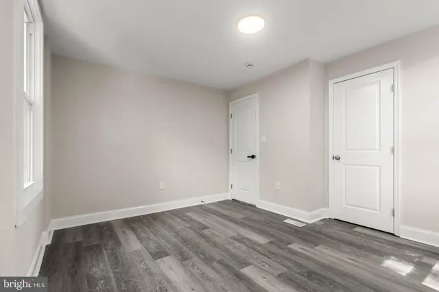 wooden floor in an empty room