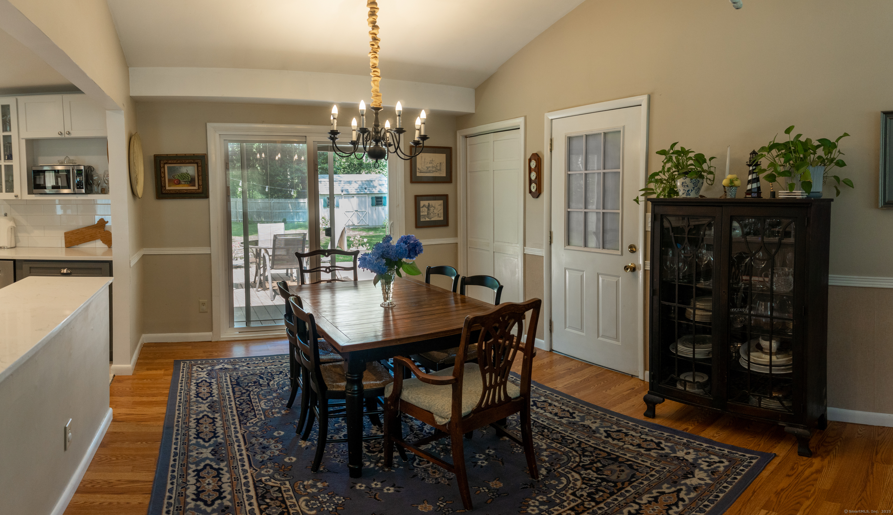 12 Allendale Road Old Saybrook, CT 06475 - Photo 10 of 36 a view of a dining room with furniture and wooden floor