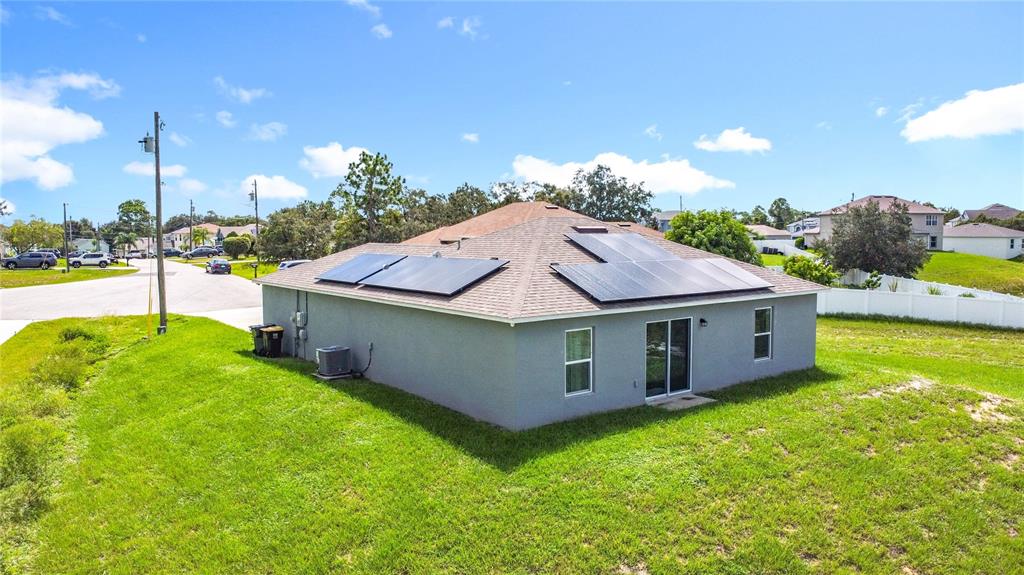 120 Bonito Way Kissimmee, FL 34759 - Photo 37 of 53 a aerial view of a house with swimming pool and a yard