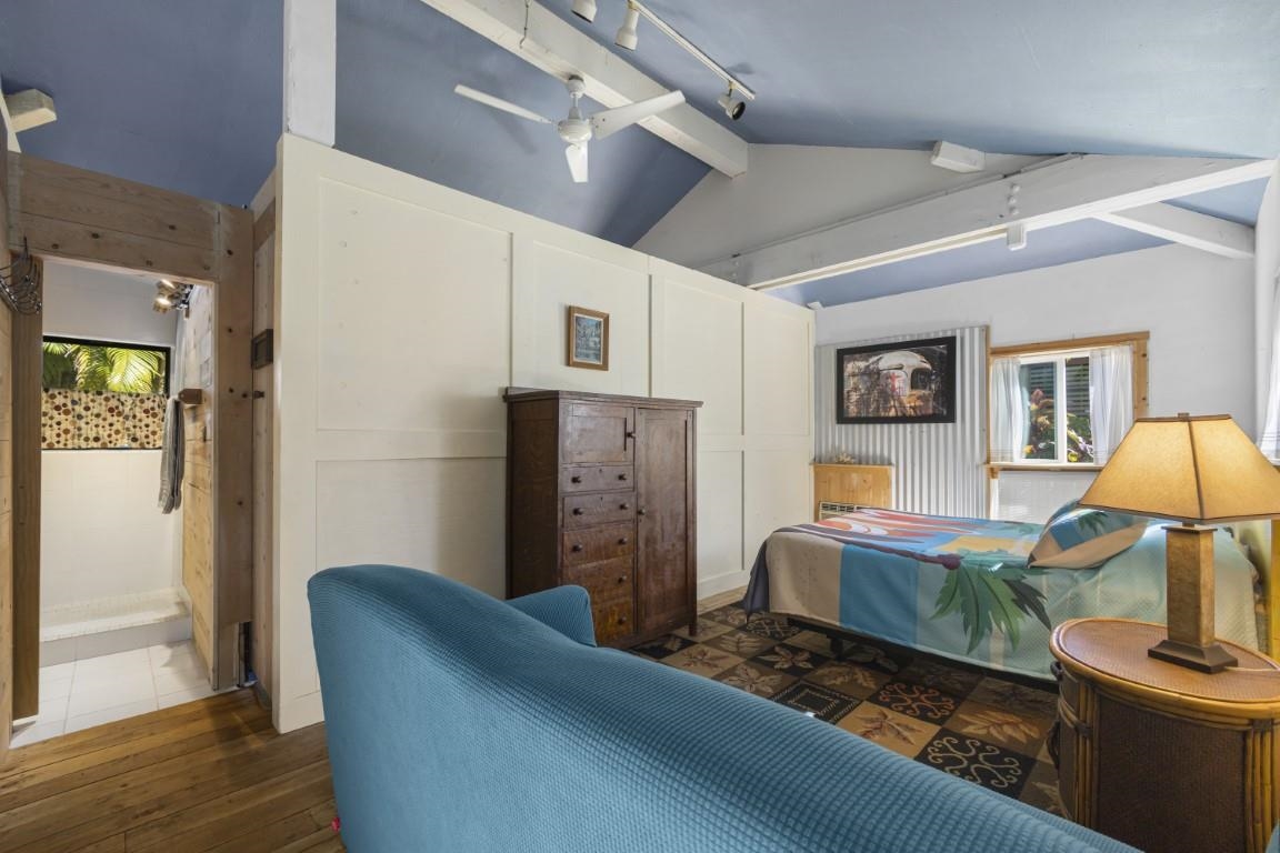 690 East Kuiaha Road Haiku, HI 96708 - Photo 25 of 30 a living room with furniture and a wooden floor