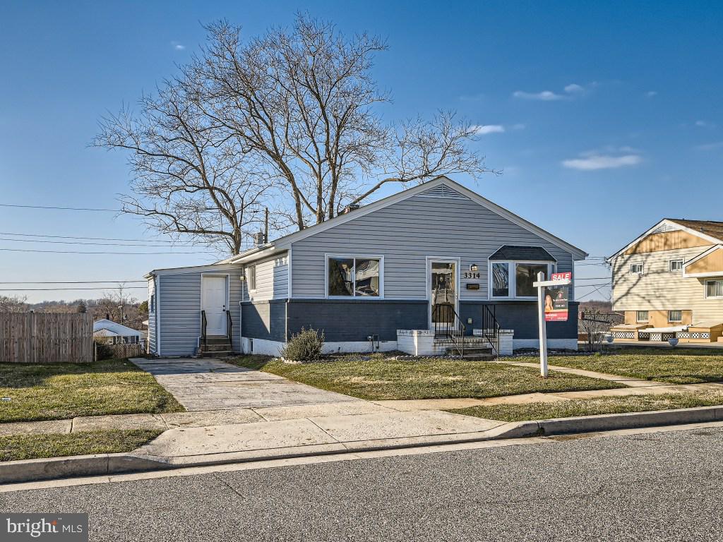3314 Hillsmere Road Gwynn Oak, MD 21207 - Photo 1 of 29 Exterior Front w/ Driveway