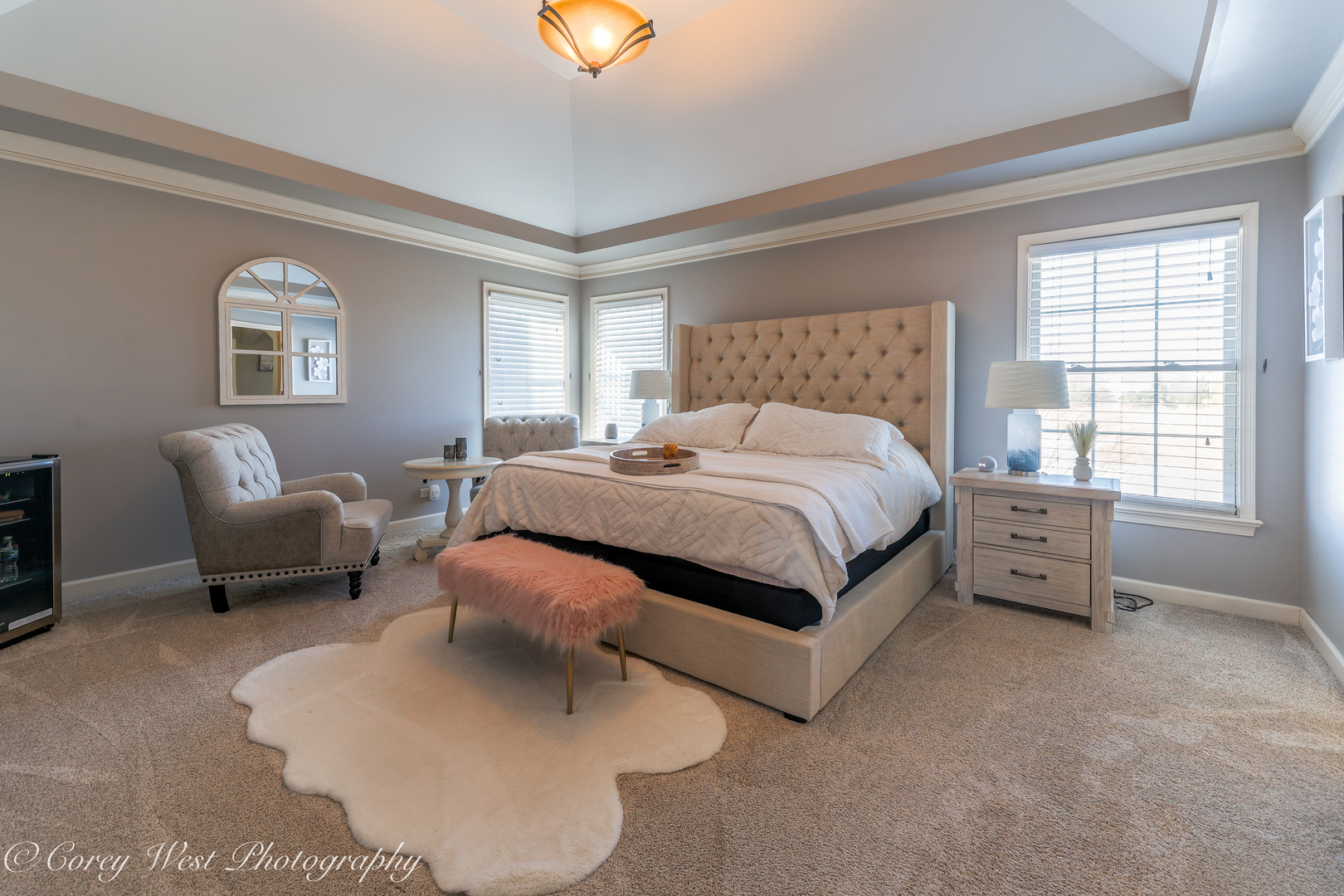 801 Citizen Avenue Elburn, IL 60119 - Photo 22 of 49 a bedroom with a bed and a couch