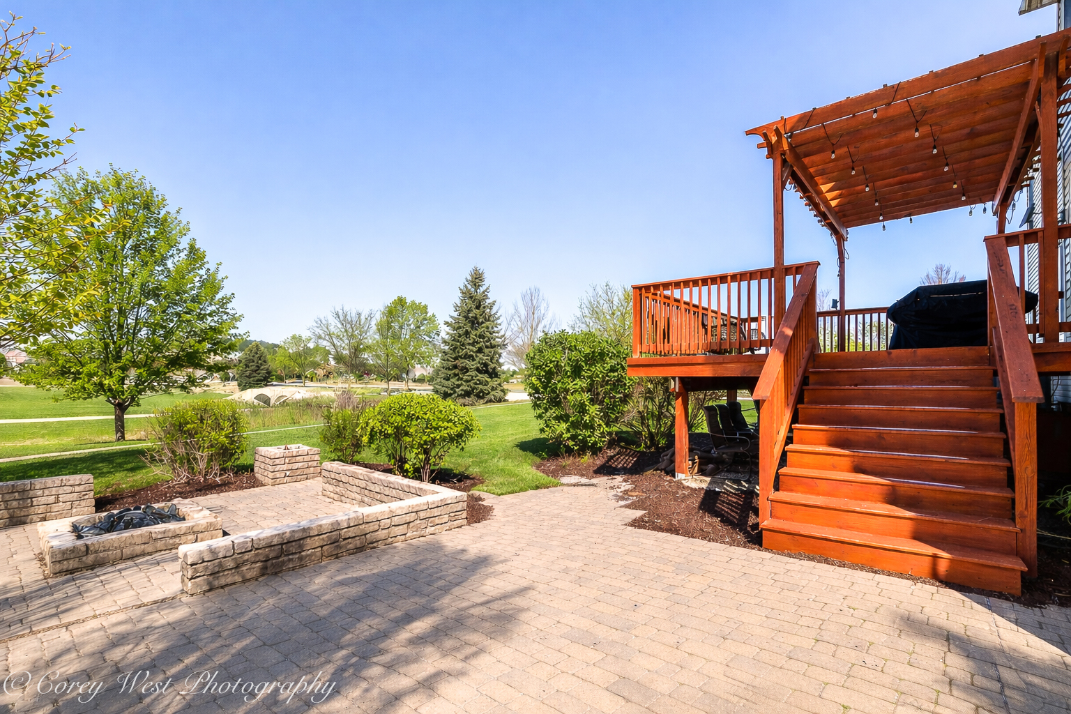 801 Citizen Avenue Elburn, IL 60119 - Photo 46 of 49 a view of a house with wooden fence next to a yard