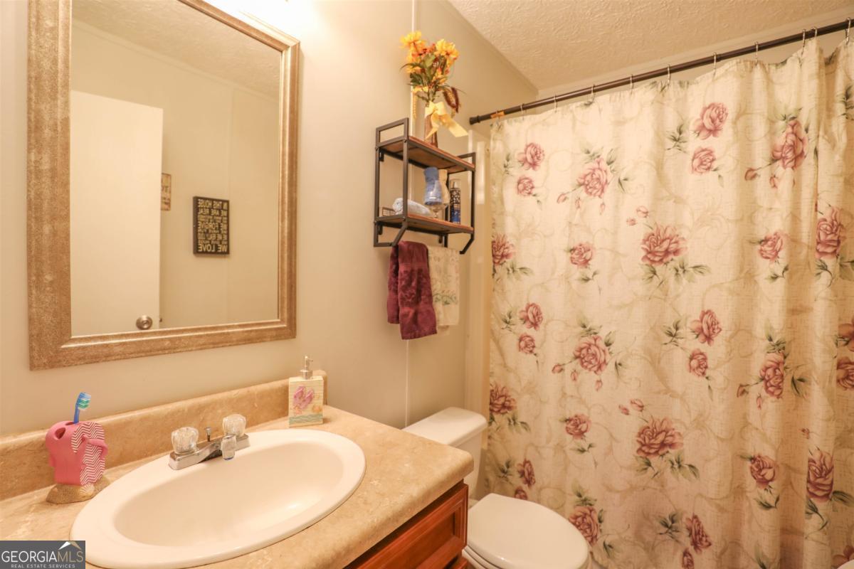 118 Napier Mill Road Southwest Eatonton, GA 31024 - Photo 21 of 33 a bathroom with a sink toilet and shower