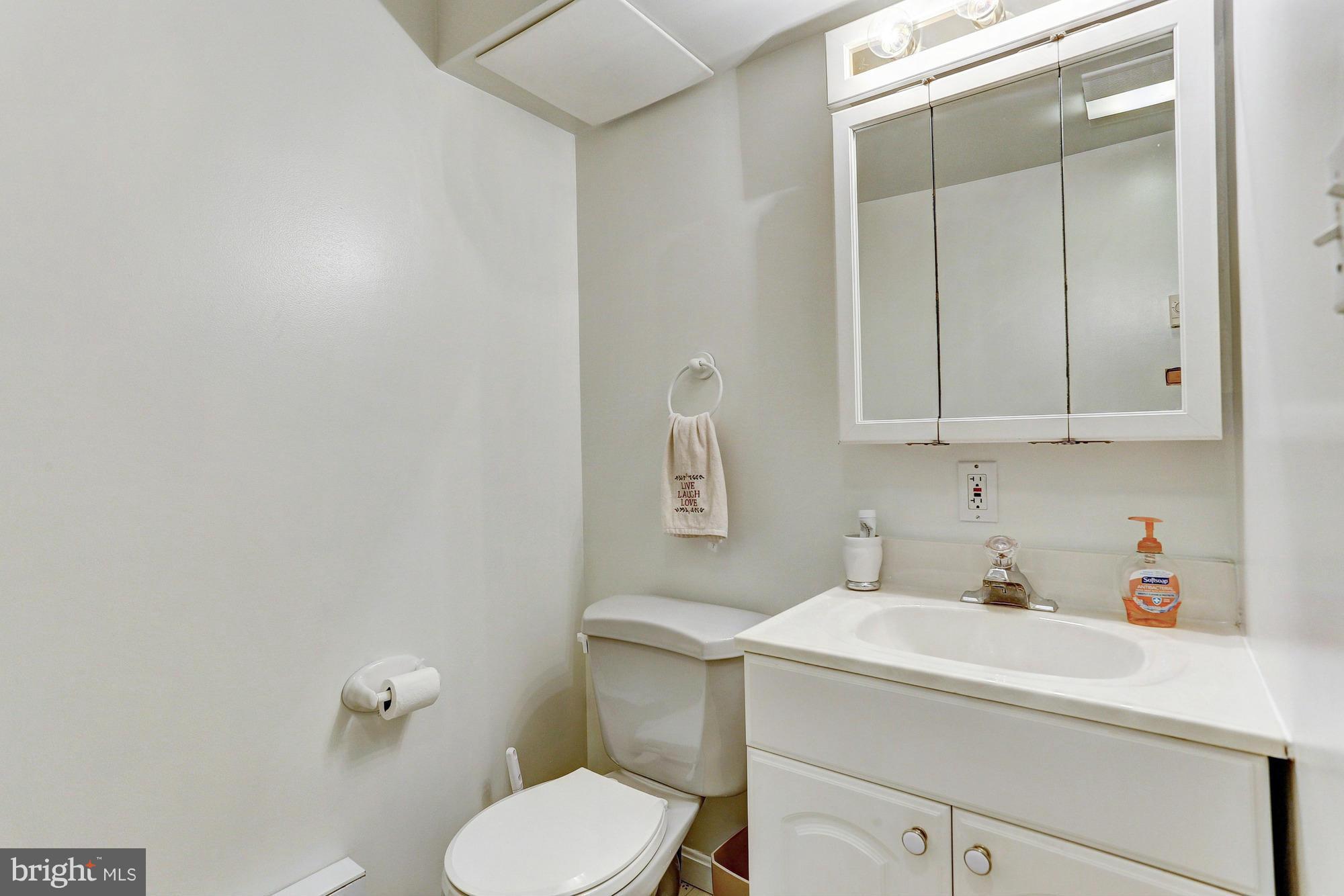 4149 Salem Bottom Road Westminster, MD 21157 - Photo 17 of 25 a bathroom with a sink a toilet and vanity