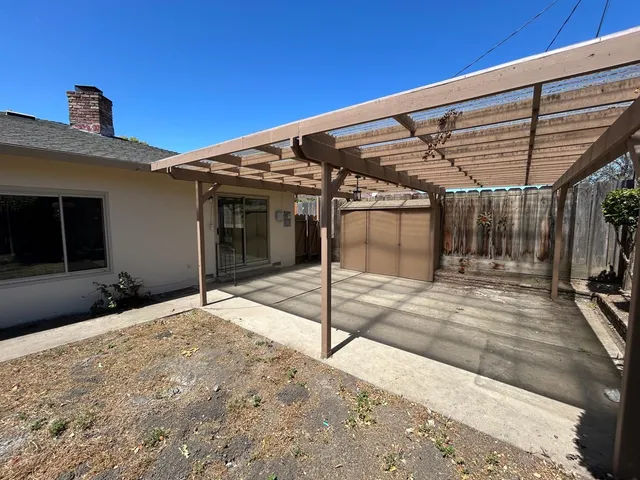 a view of a staircase