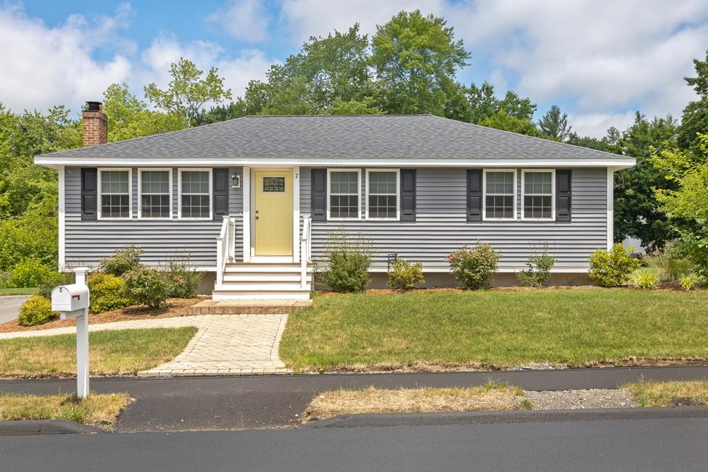 7 Peter Road North Reading, MA 01864 - Photo 32 of 32 a front view of a house with a yard