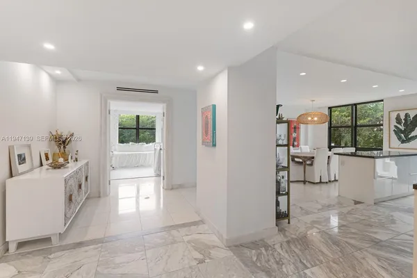 a view of a living room