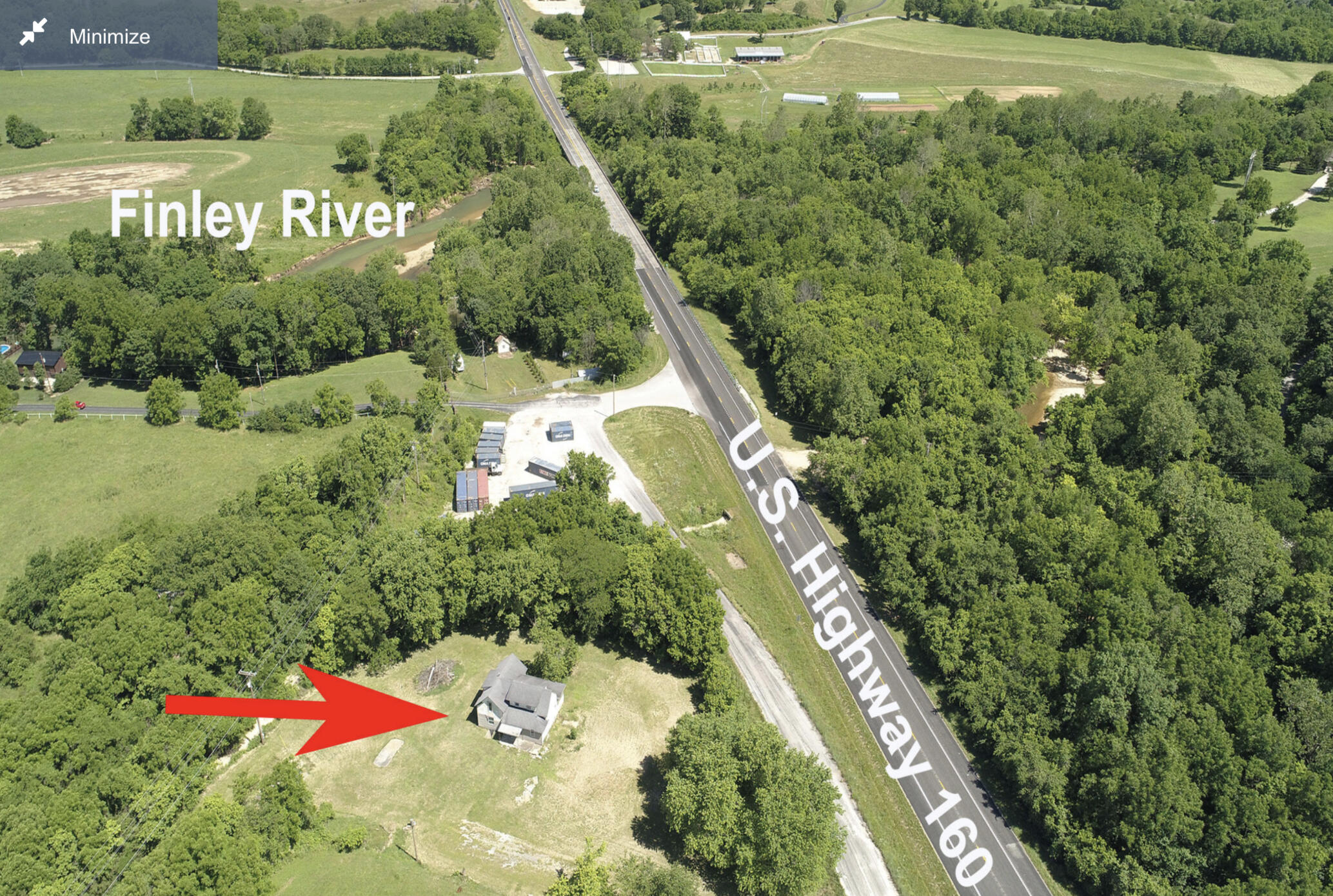 255 Jones Road Ozark, MO 65721 - Photo 1 of 5 Aerial