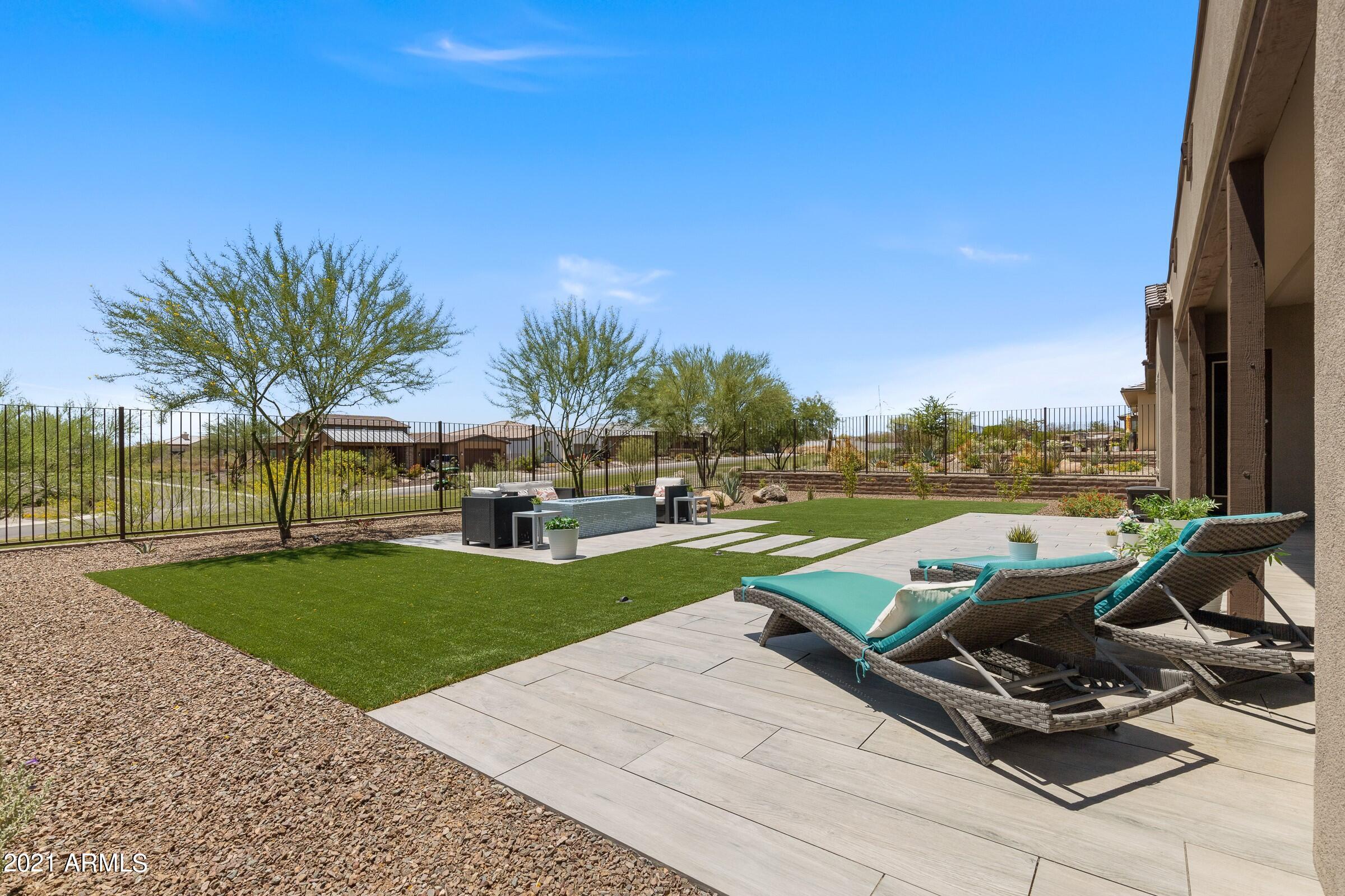 17307 East Woolsey Way Rio Verde, AZ 85263 - Photo 48 of 75 048_Iron Fenced Yard
