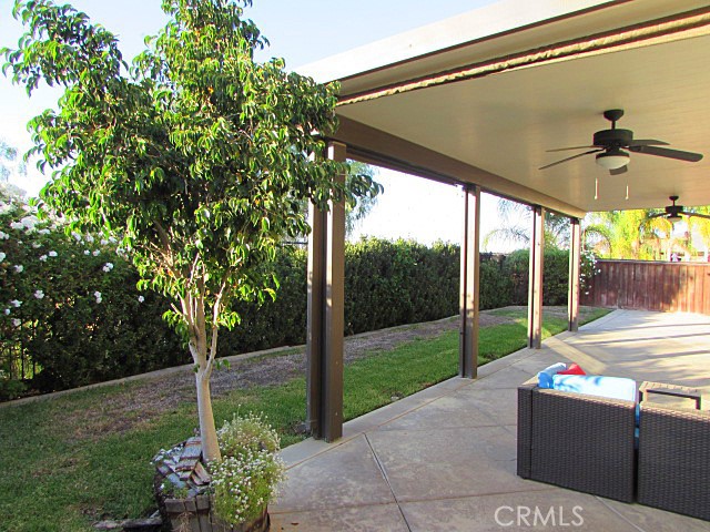 10918 Clover Circle Corona, CA 92883 - Photo 21 of 25 a view of a couches in a backyard