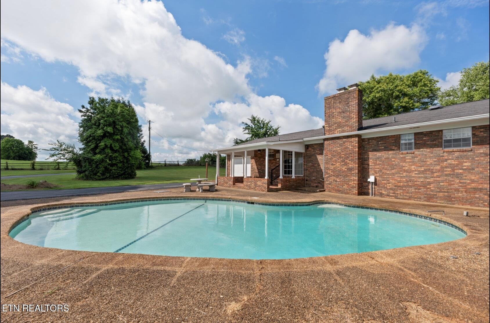 571 Calhoun Drive Greenback, TN 37742 - Photo 11 of 44 a view of a house with a swimming pool