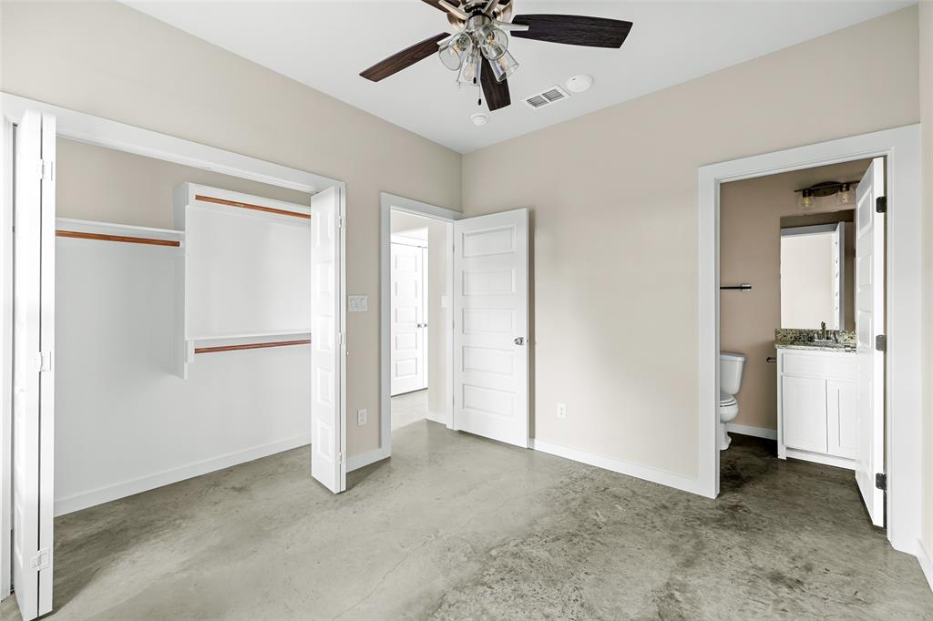 2290 West Tarleton Street, Unit 105 Stephenville, TX 76401 - Photo 13 of 15 a view of empty room with a ceiling fan