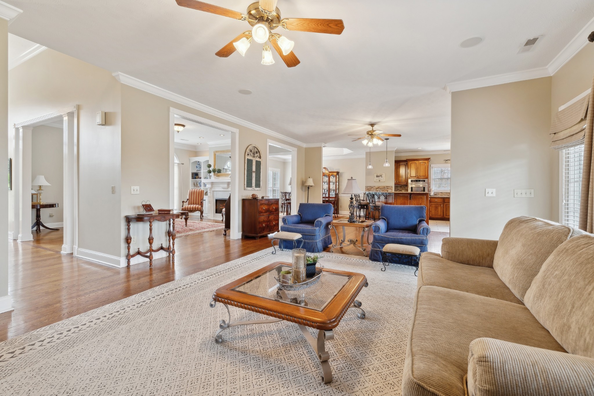 2108 Rodman Boulevard Gallatin, TN 37066 - Photo 8 of 45 a living room with furniture a table and wooden floor