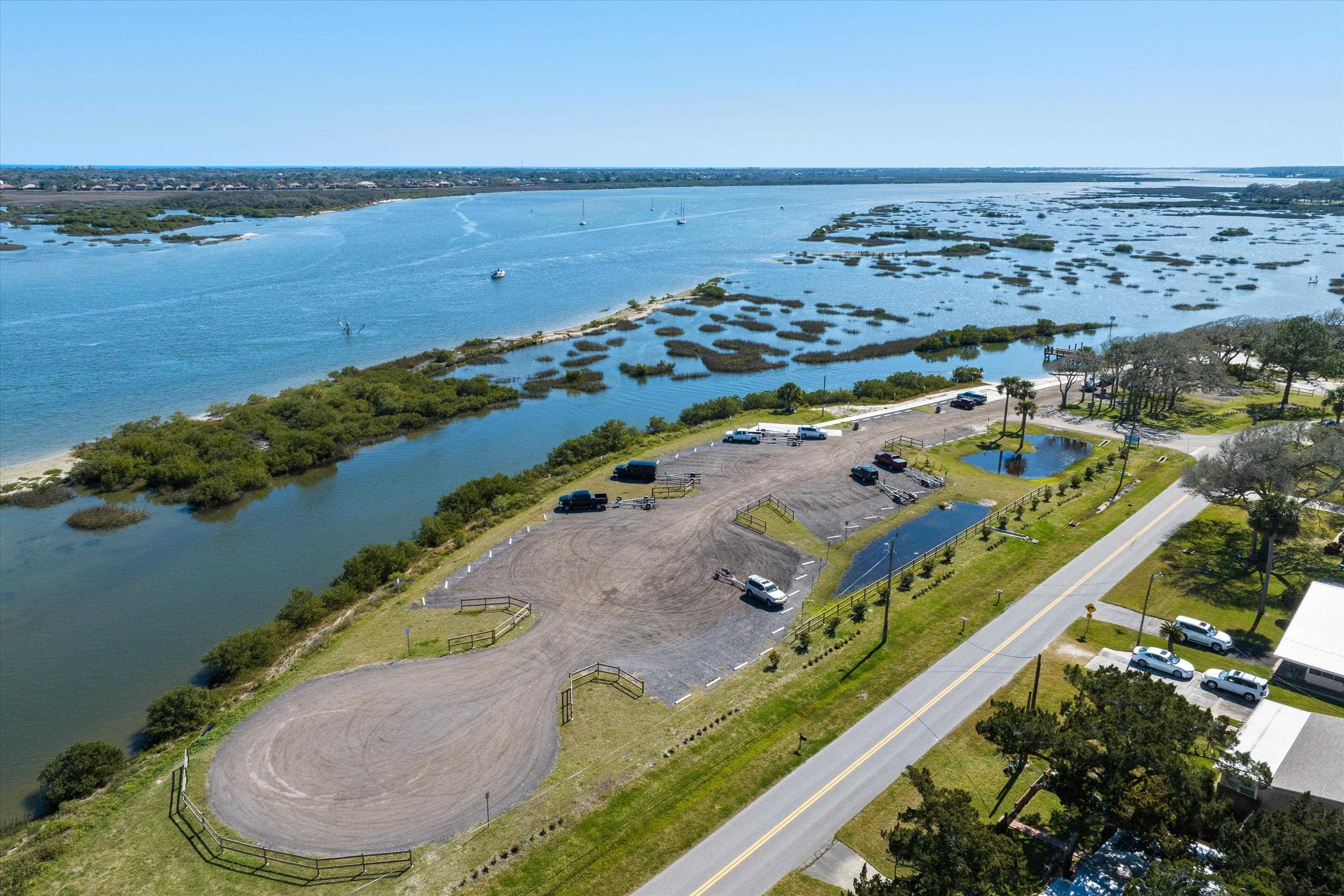 222 Bonita Road St. Augustine, FL 32086 - Photo 42 of 46 an aerial view of a city