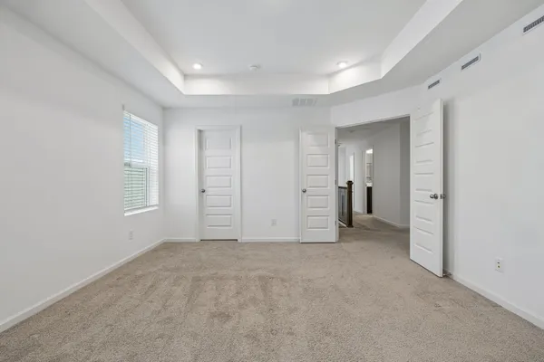 a view of empty room