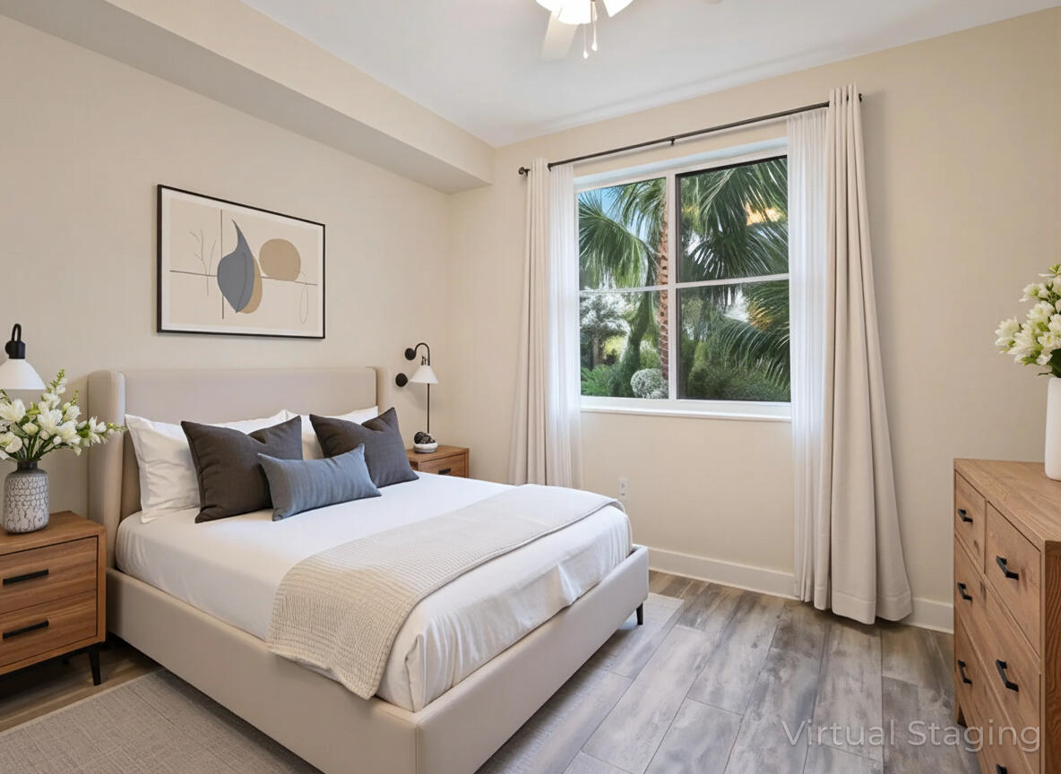 1660 Renaissance Commons Boulevard, Unit 2326 Boynton Beach, FL 33426 - Photo 30 of 57 Staged Guest Bedroom