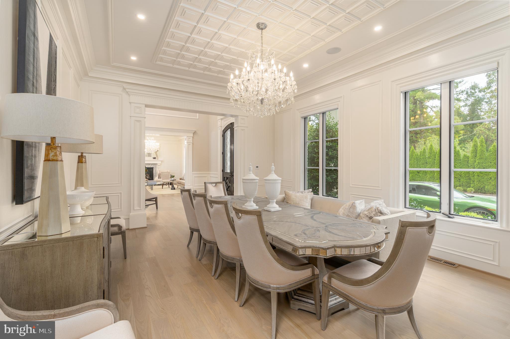 1181 Ballantrae Lane McLean, VA 22101 - Photo 20 of 85 a view of a dining room with furniture window and outside view