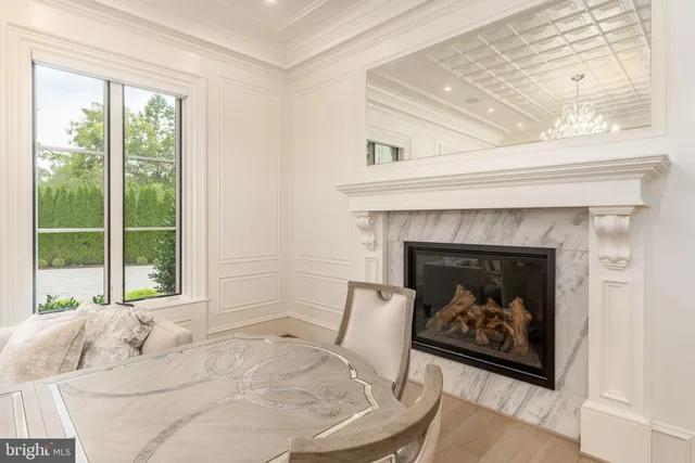 a view of a entryway door with wooden floor