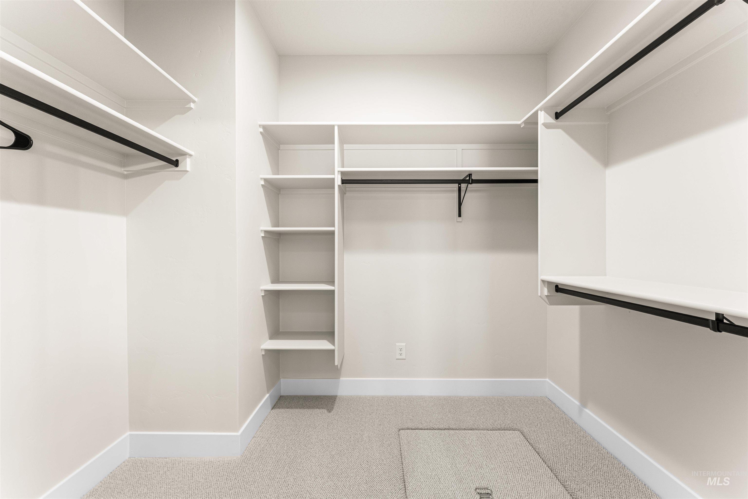 2787 West Warlander Street Meridian, ID 83642 - Photo 18 of 34 Walk in closet featuring light colored carpet