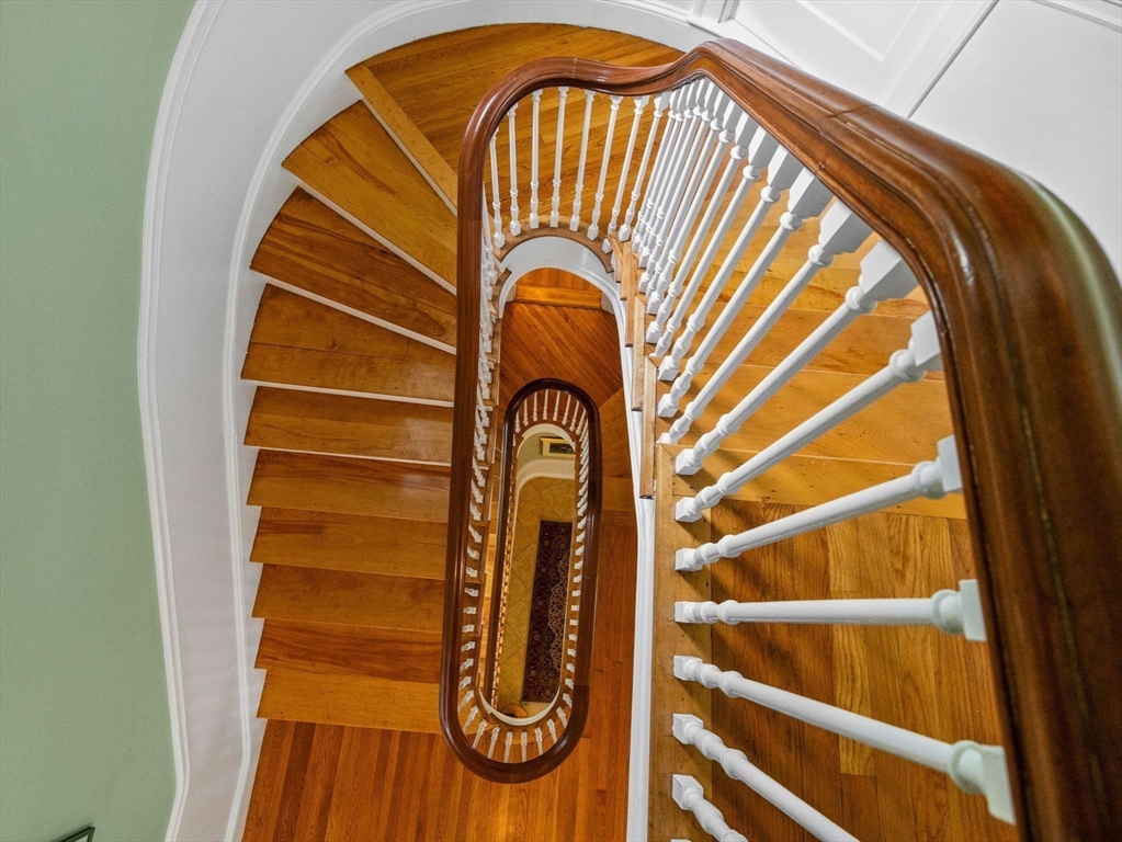 90 Burr Drive Needham, MA 02492 - Photo 22 of 41 a view of a staircase