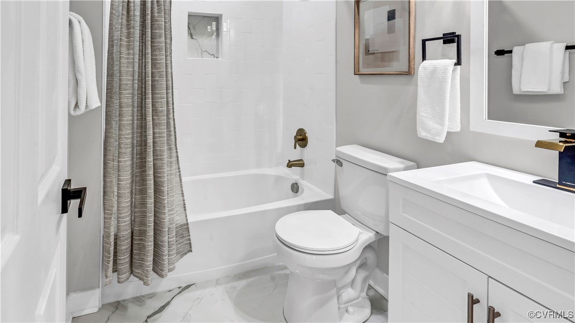 1320 Decatur Street Richmond, VA 23224 - Photo 31 of 36 a bathroom with a sink toilet and shower