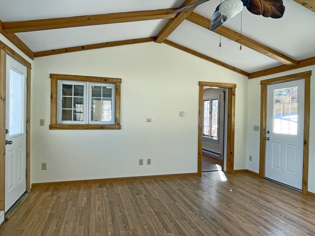 53 Burrows Turnpike Road Bernardston, MA 01337 - Photo 14 of 42 a view of an entryway with wooden floor