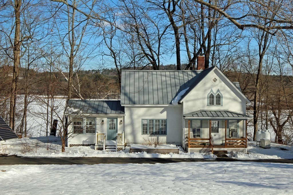 53 Burrows Turnpike Road Bernardston, MA 01337 - Photo 5 of 42 a front view of a house with a yard