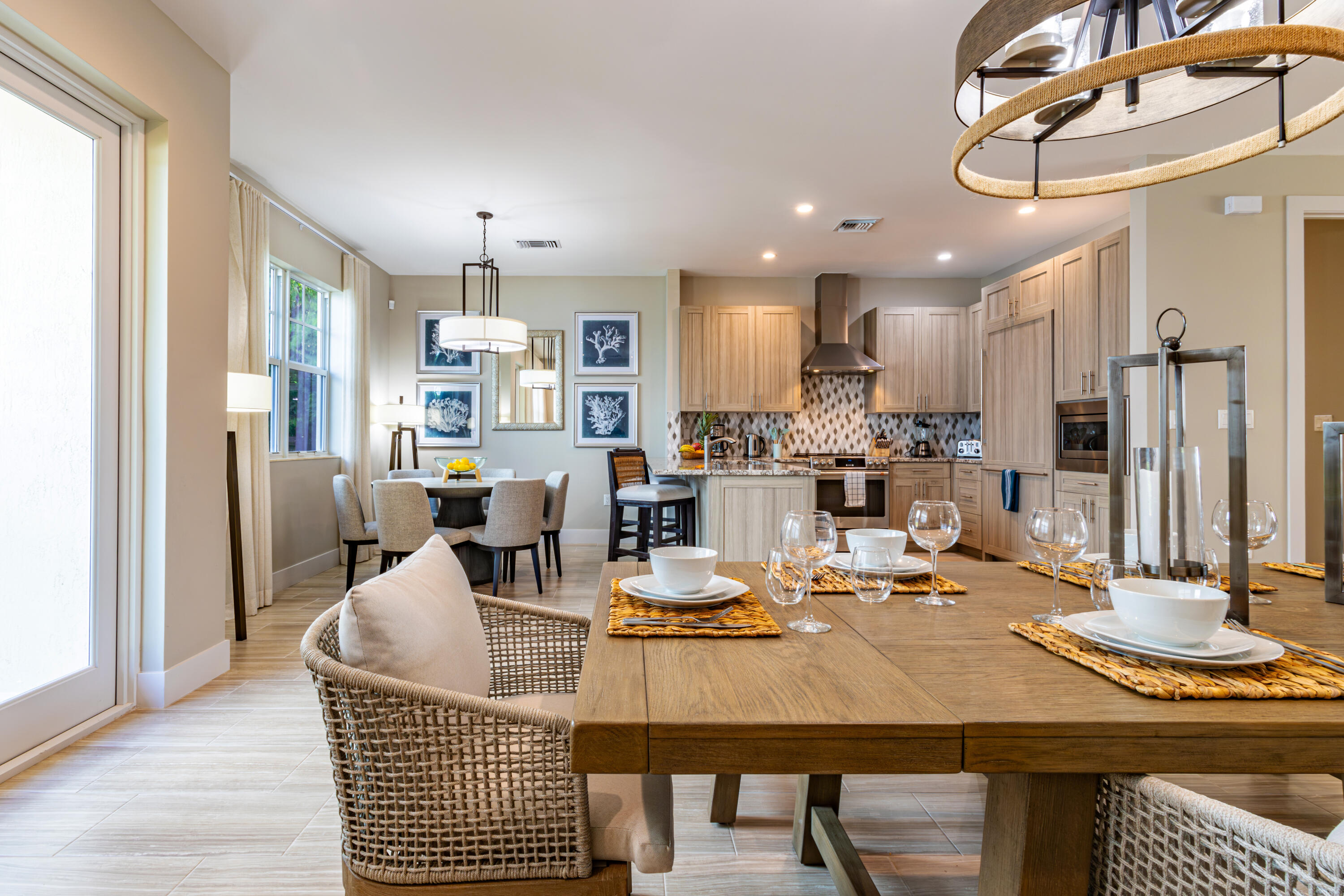 25 East Playa Largo Blvd Key Key Largo, FL 33037 - Photo 5 of 55 a room with stainless steel appliances kitchen island granite countertop furniture and a dining table