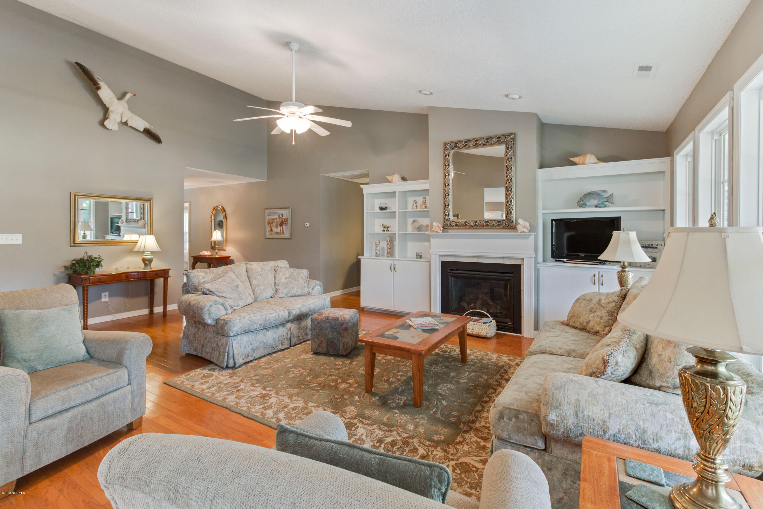 994 Mill Run Road Sneads Ferry, NC 28460 - Photo 13 of 38 Living room with Fireplace