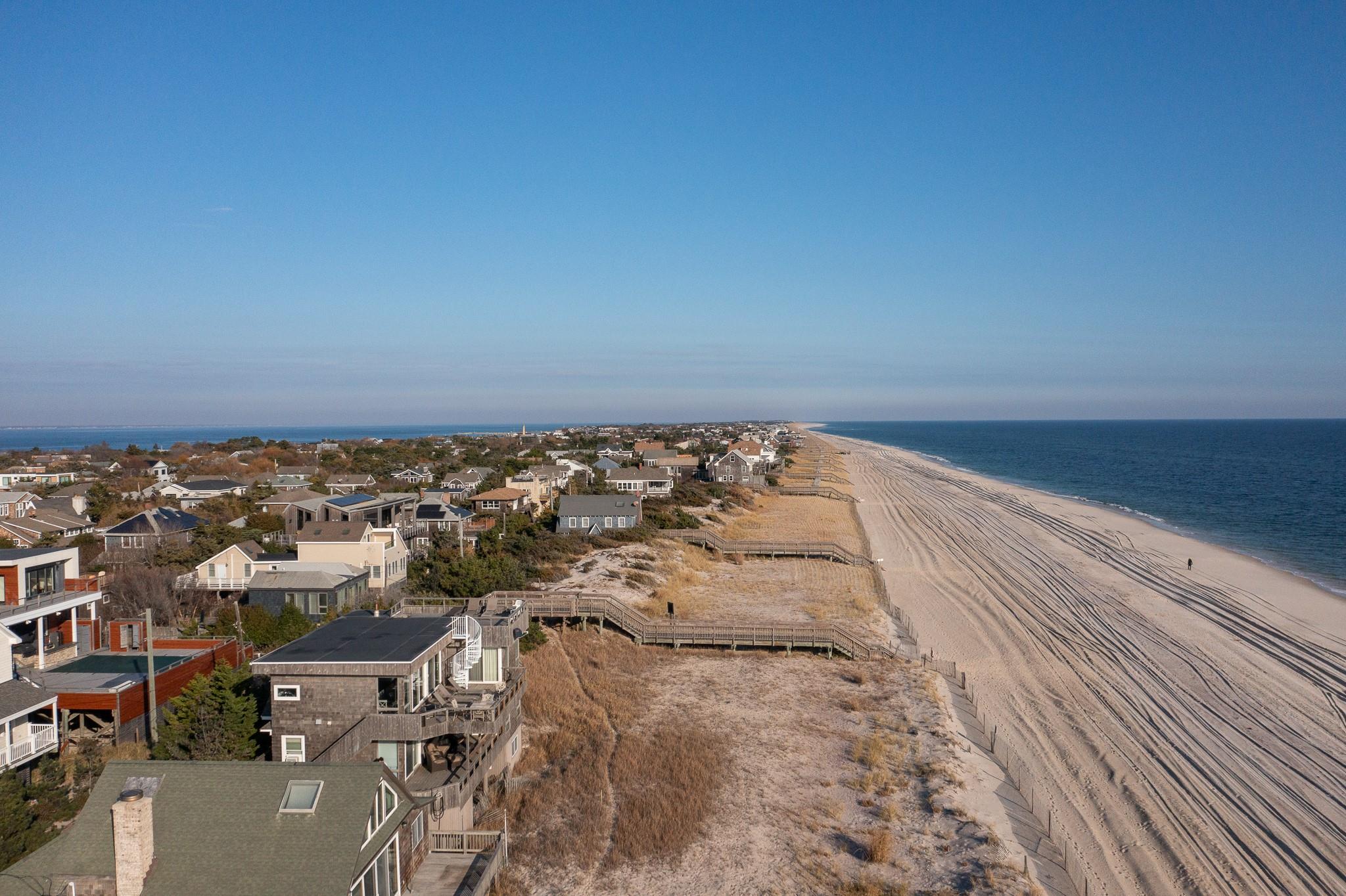 400 Ocean View Walk Ocean Beach, NY 11770 - Photo 2 of 21 an aerial view of beach and ocean