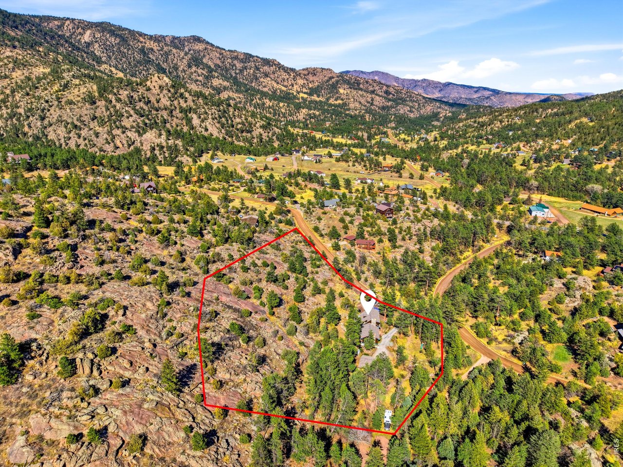 5 Mohawk Road Lyons, CO 80540 - Photo 44 of 49 Just 12 minutes to downtown Lyons, 18 minutes to downtown Estes Park and 30 minutes to Longmont or Boulder without the hassle of stop and go traffic.