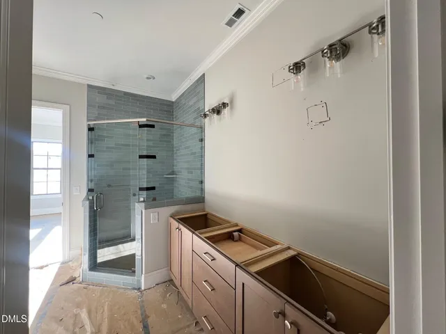 a front view of a house with kitchen