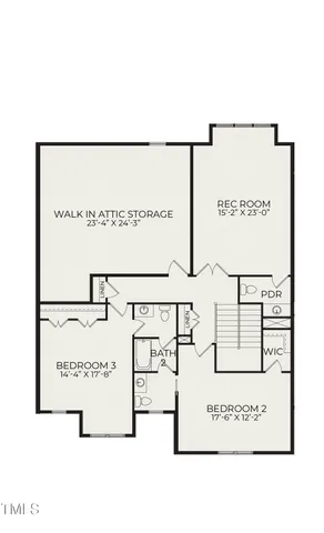 a living room with furniture kitchen view and a table