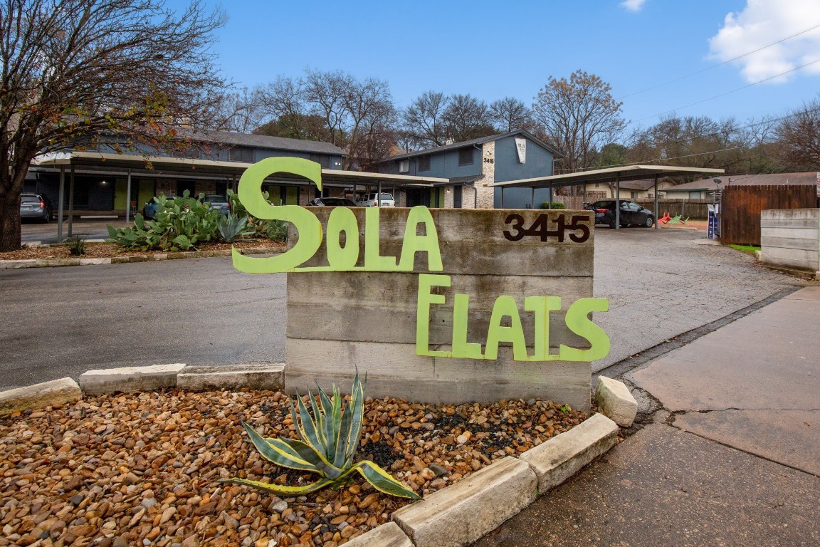 3415 Menchaca Road, Unit 101 Austin, TX 78704 - Photo 2 of 14 a view of outdoor space with seating area